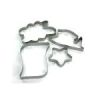 Metal Graduation-Themed Cookie Cutters